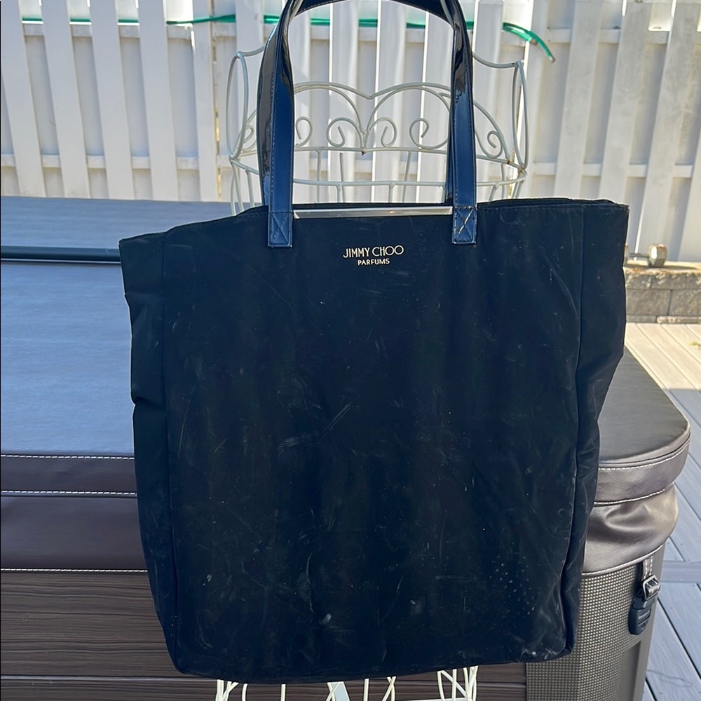 Jimmy Choo Black Tote Bag